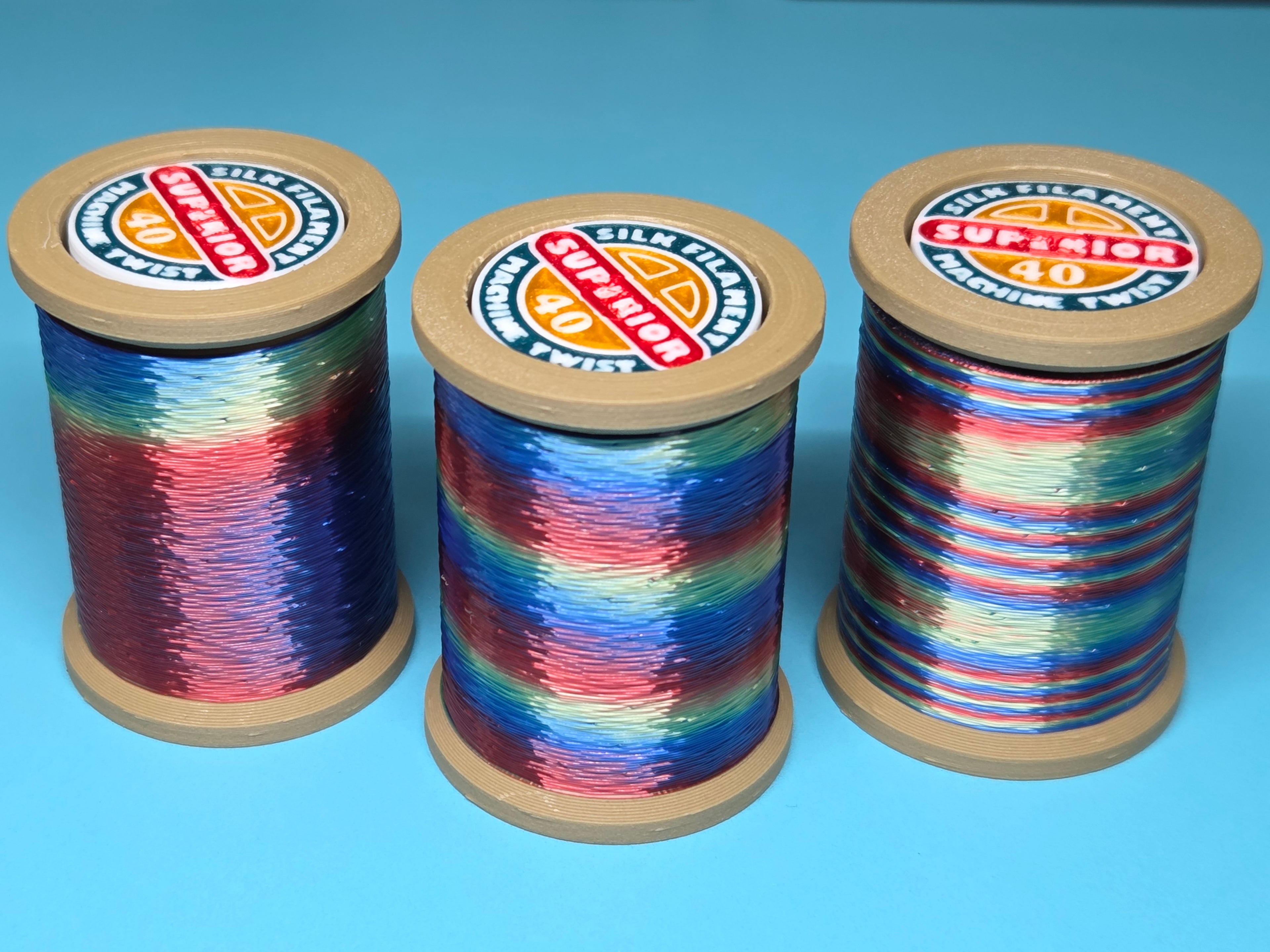 Spool of Silk Thread DOUBLE END CLICKER Fidget