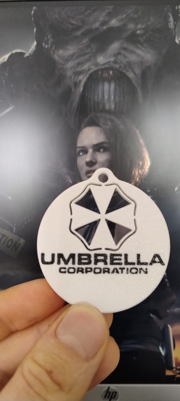 umbrella-resident evil (keychain)