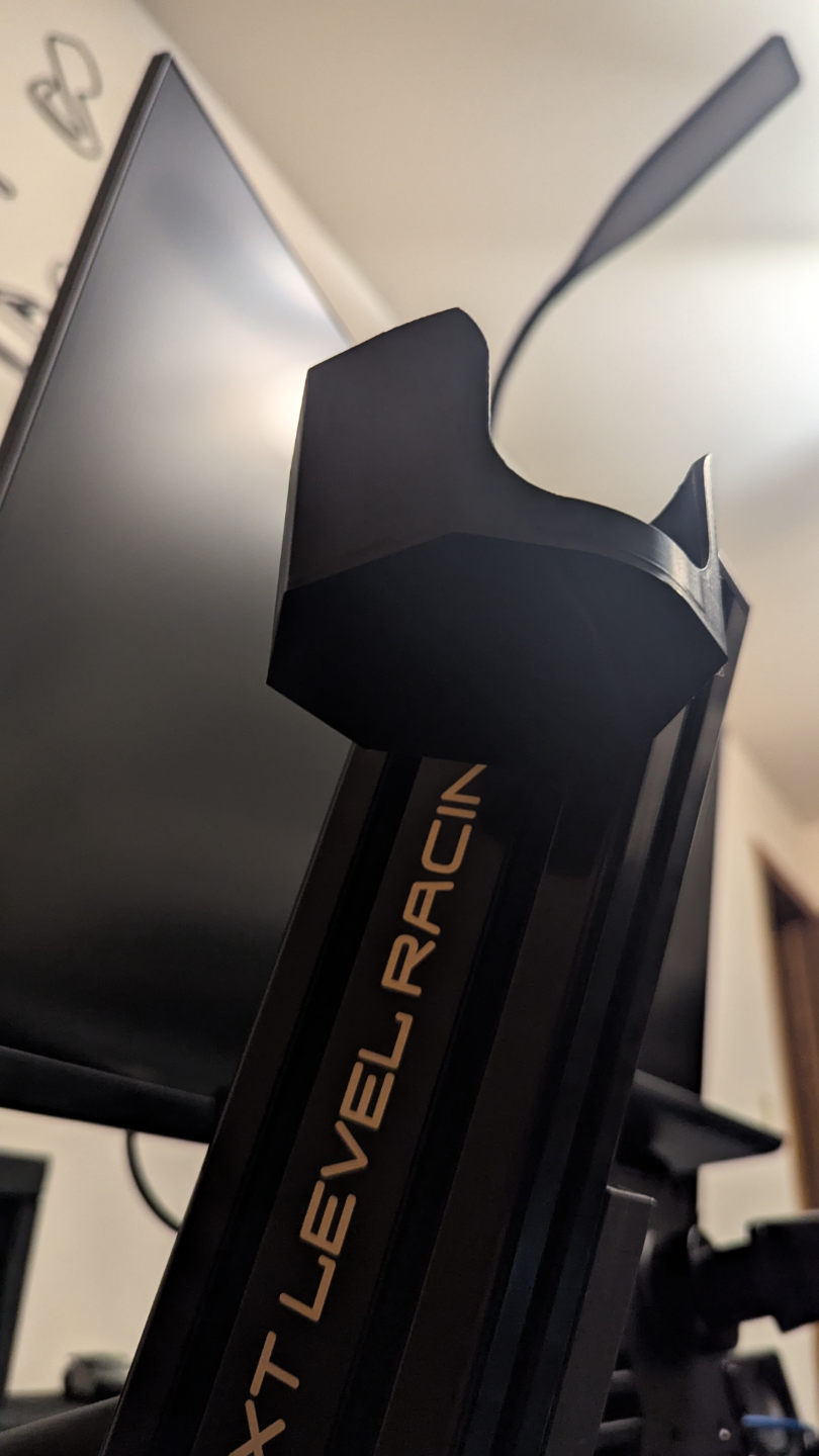 Cup holder for Next Level Racing Sim Rig - slim