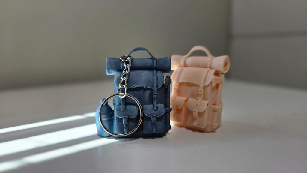 Mini Hiking Backpack Keychain