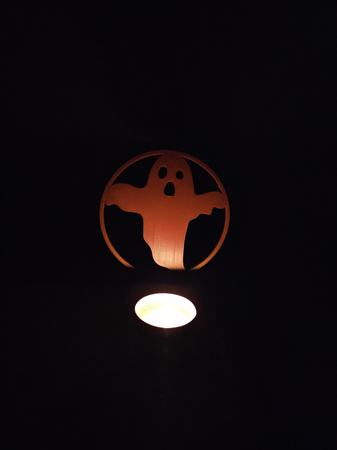 Interchangeable Halloween Candle