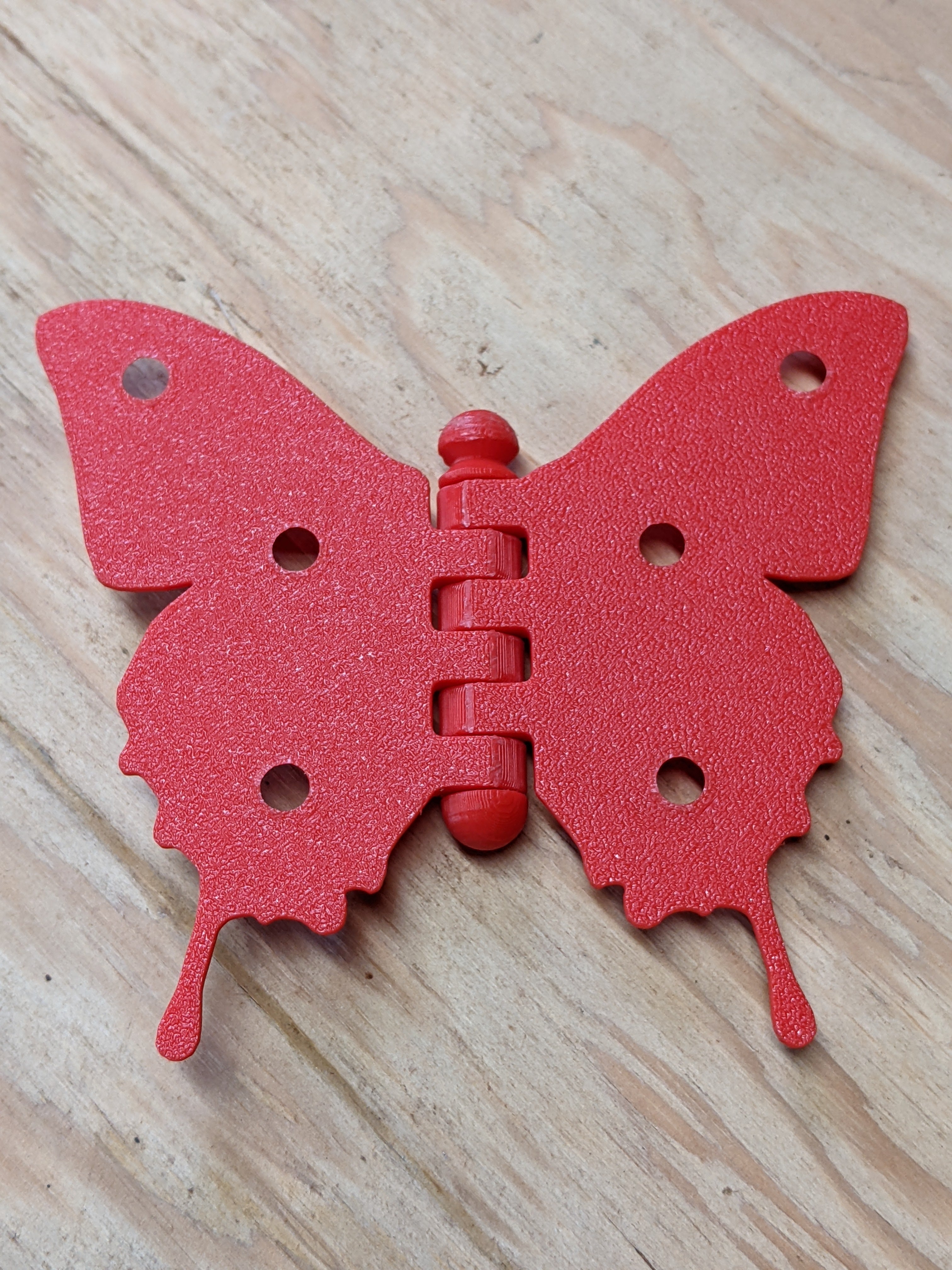 Swallowtail Hinge Print-in-Place