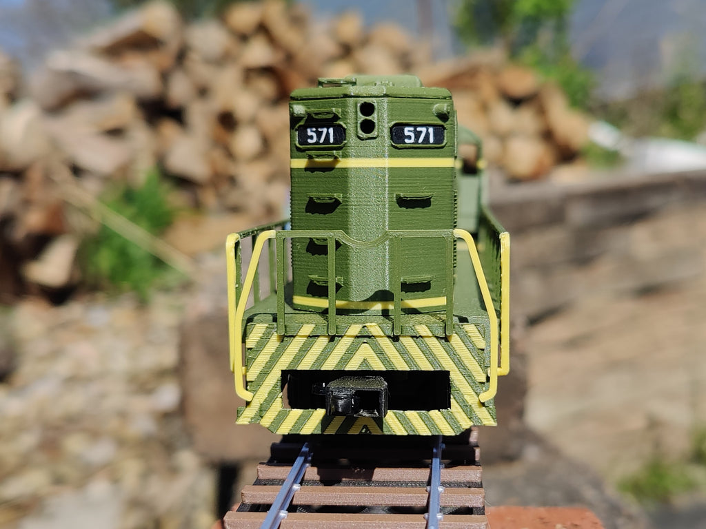GP7 Locomotive Body - AMS Maine Central Livery