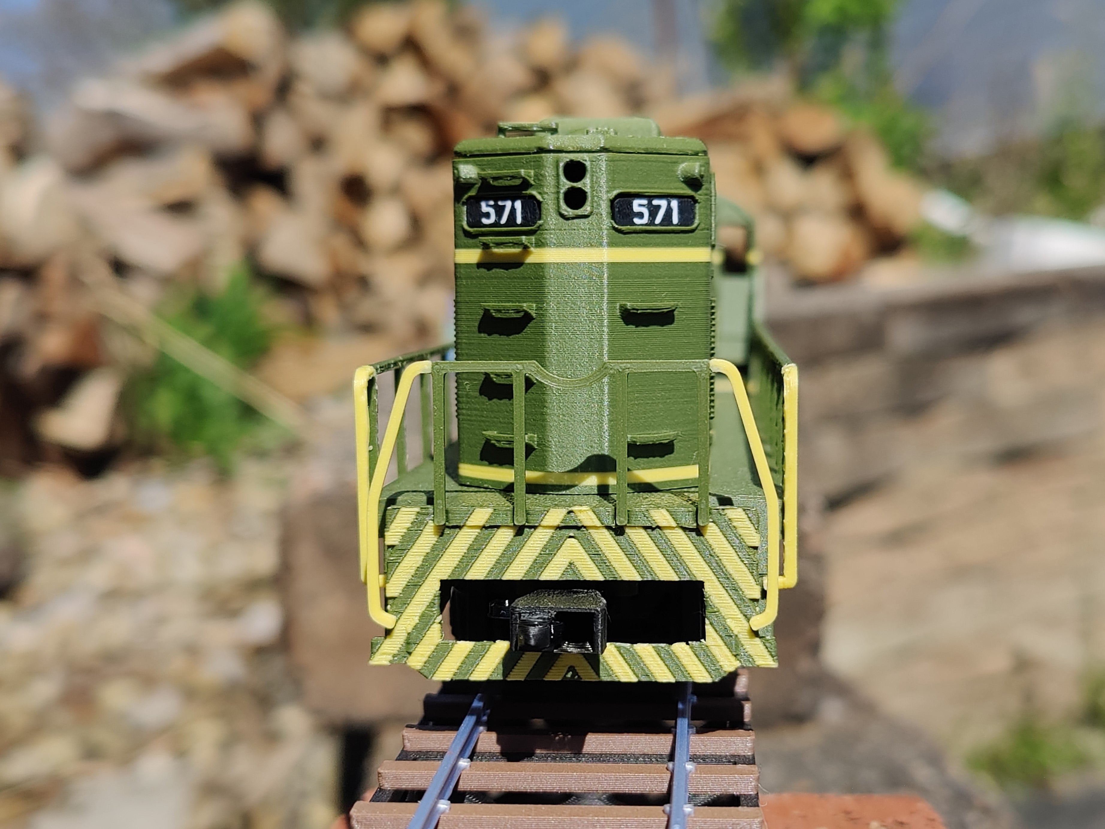 GP7 Locomotive Body - AMS Maine Central Livery