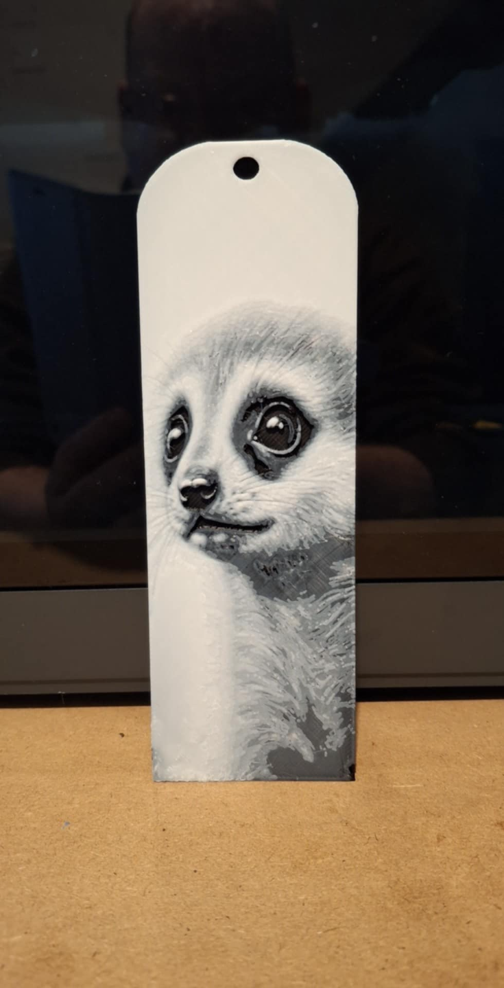 set 1 - Jungle animal bookmarks - greyscale