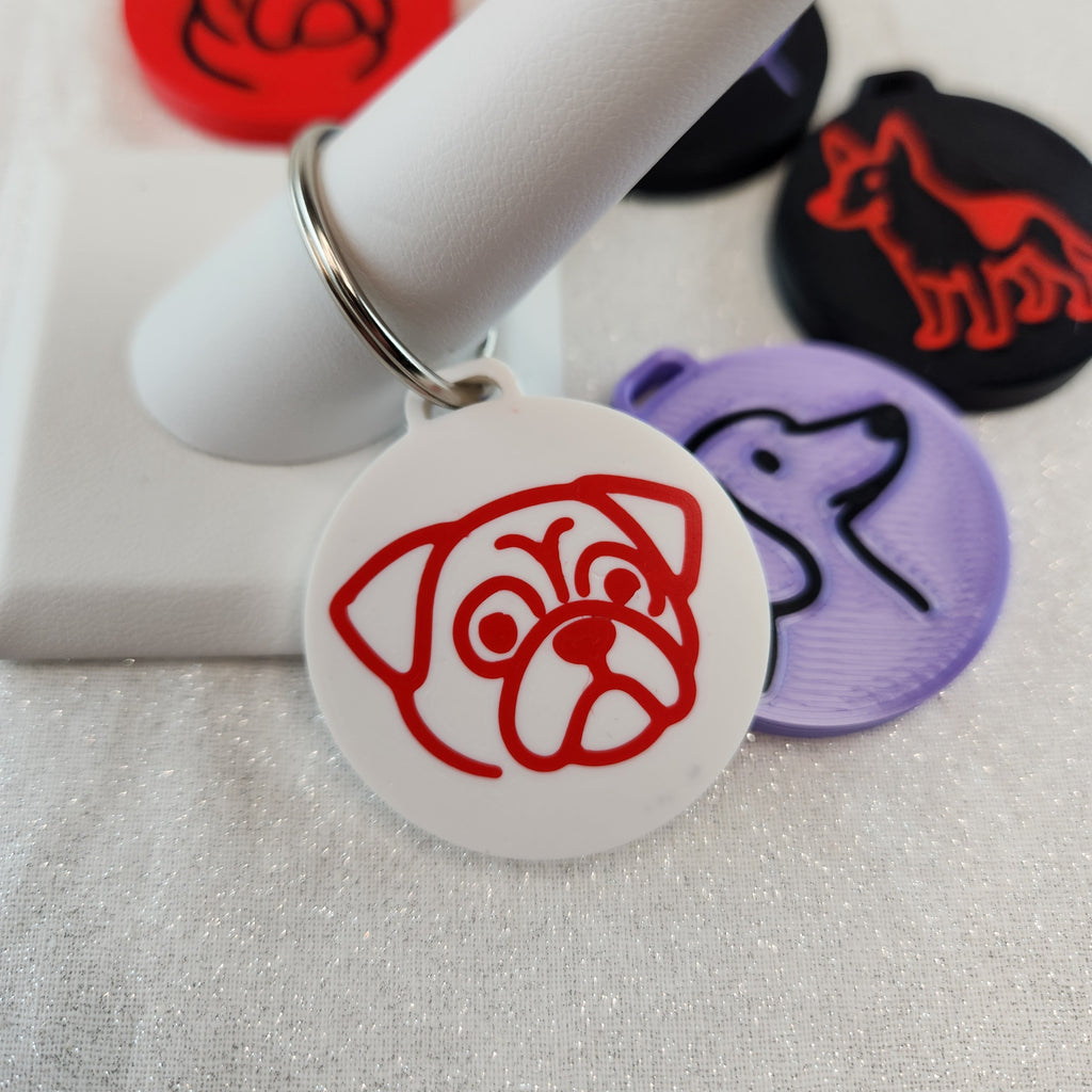 NFC Dog Tag 5 Dog Set for Commercial Use