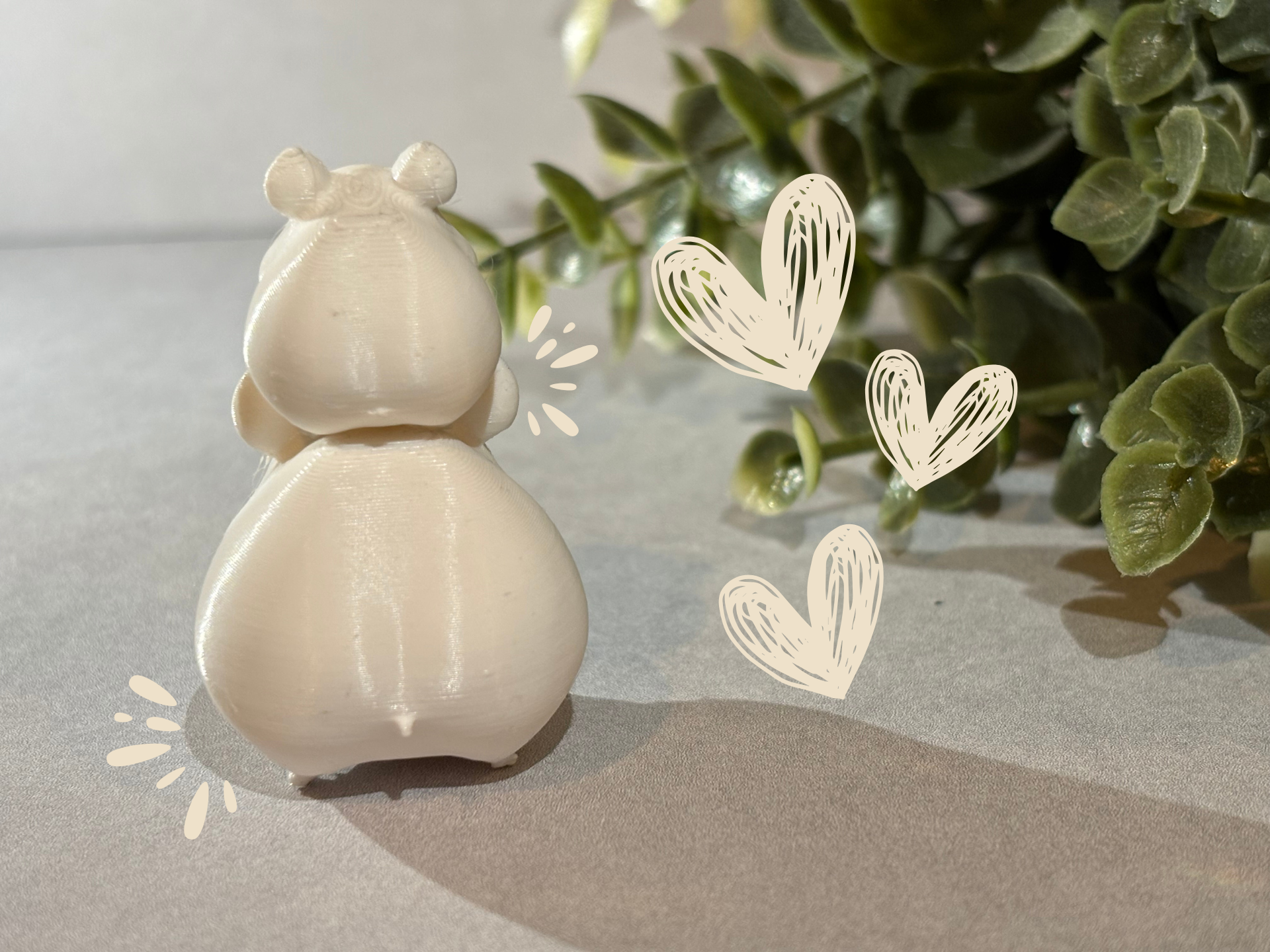 Big Butt Hamster [Easy Print!]