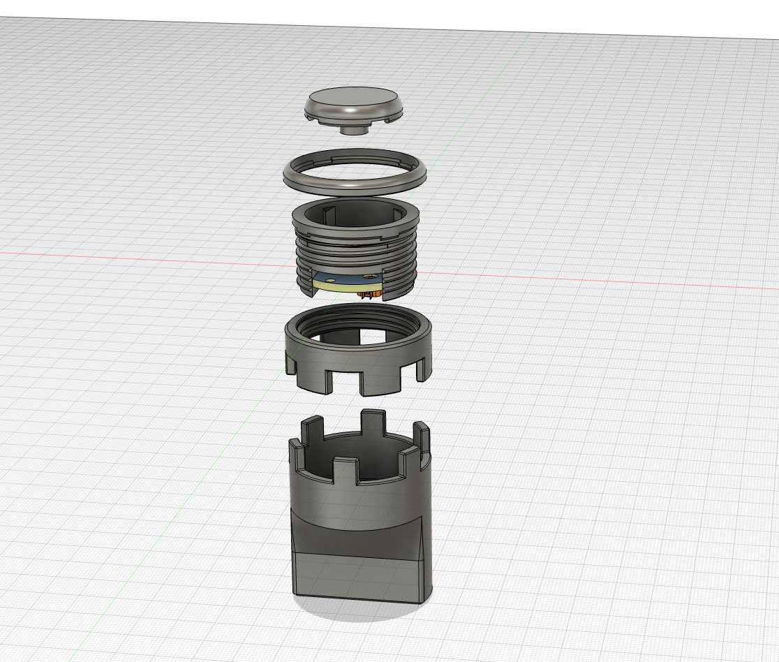 OSBMX v2 - Open Source Button LP v2 - 24mm + 30mm