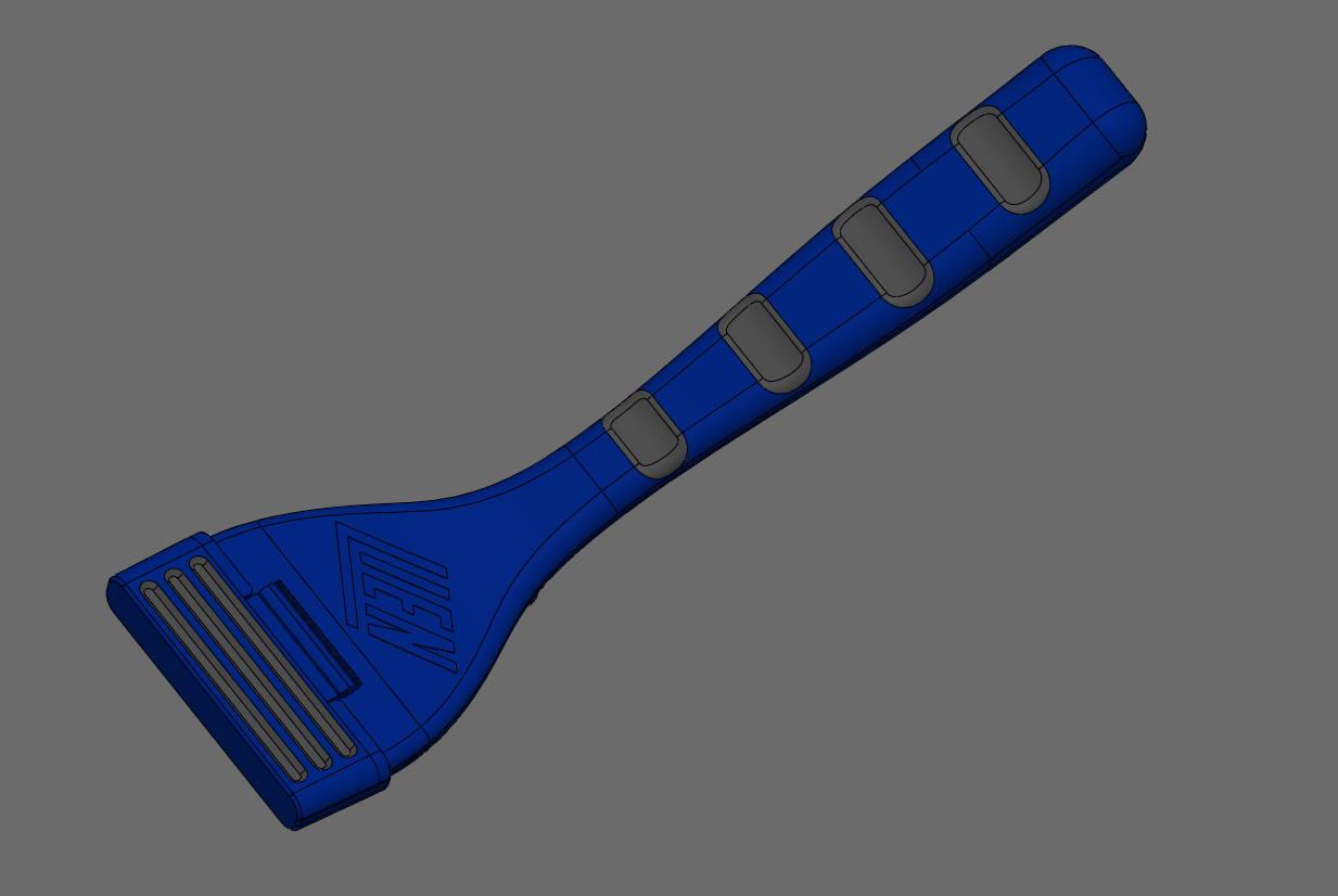 Single Edge Razor Blade Scraper Handle with Cap/Cover