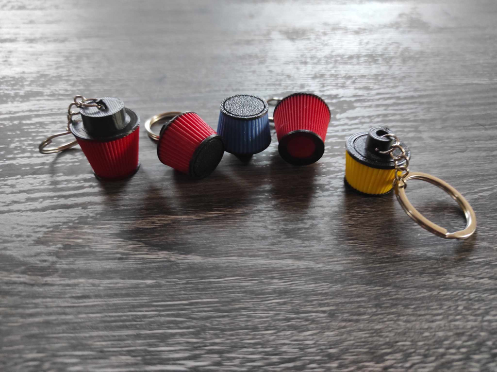 Air Filter Keychain