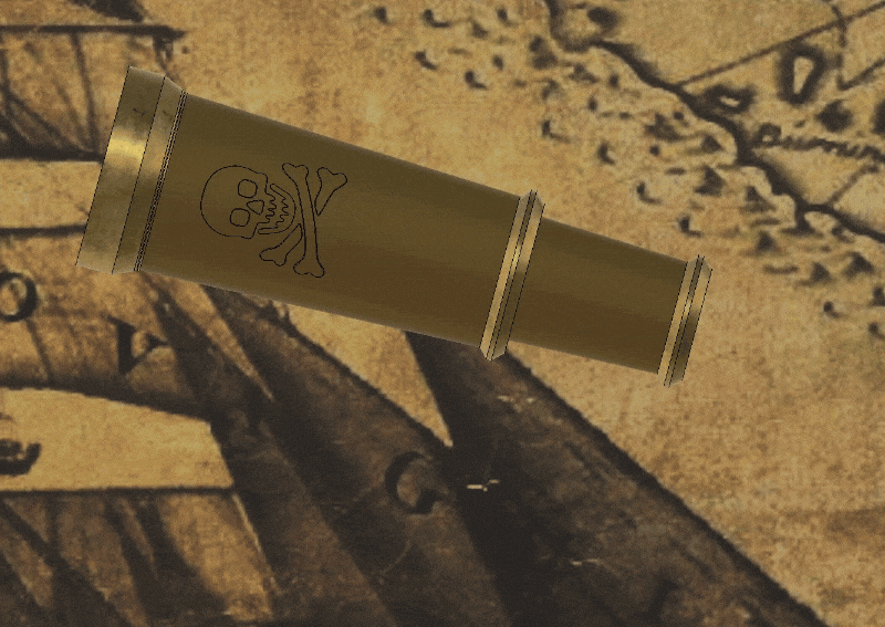 Collapsing Pirate Spyglass