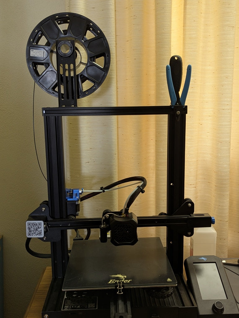 Spatula and Clippers Tool Holder for Ender 3 V2