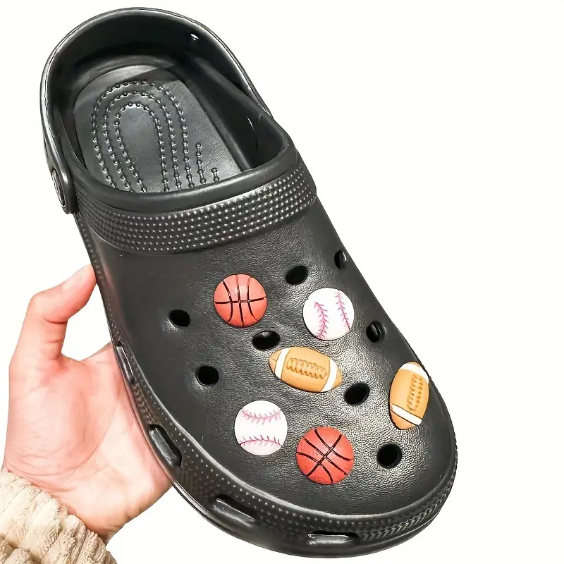 baseball croc charm (Multi-/Single color)