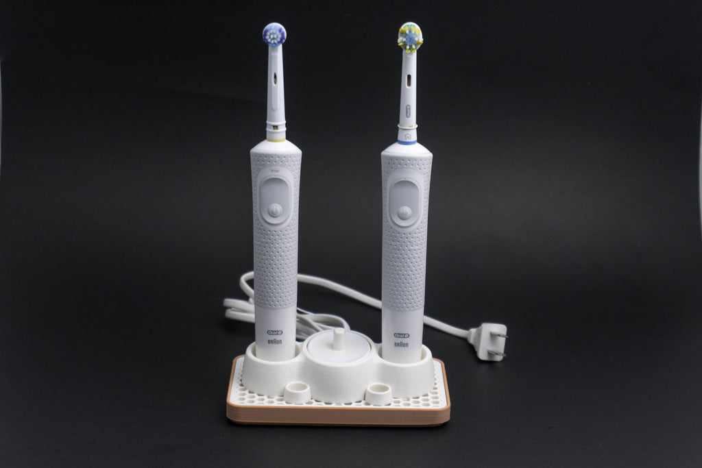 Oral-B Dual Toothbrush + Charger holder
