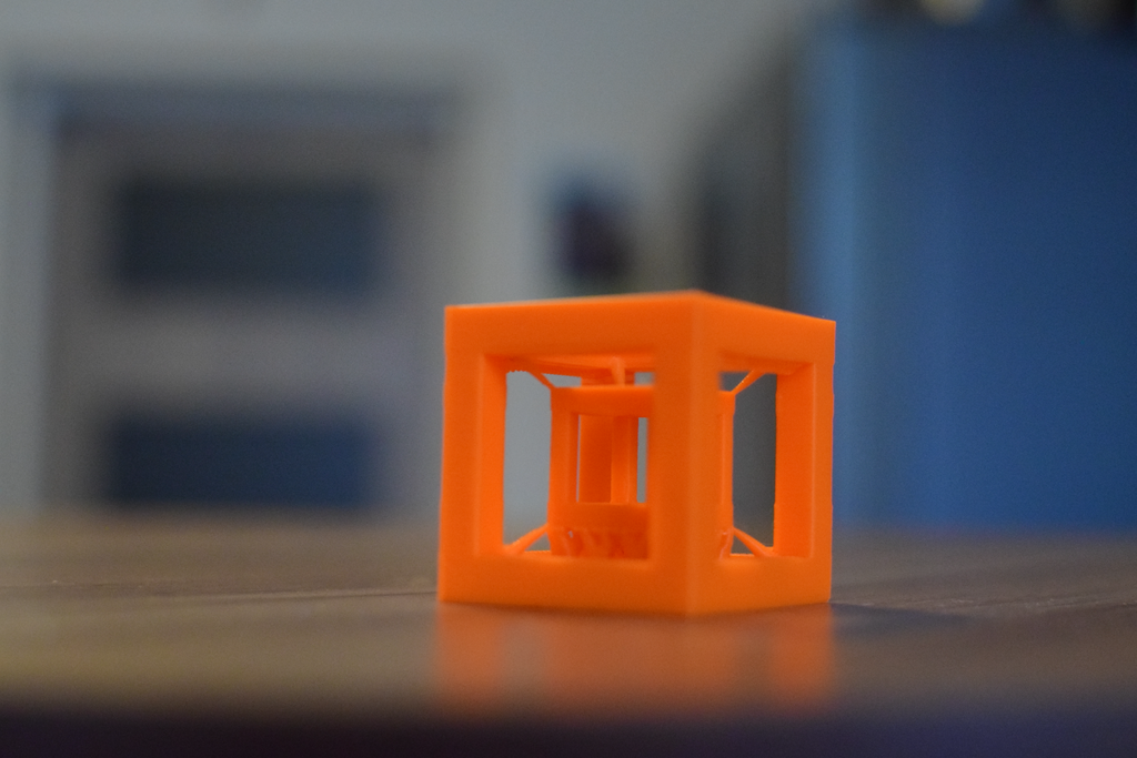 Cube calibration test.