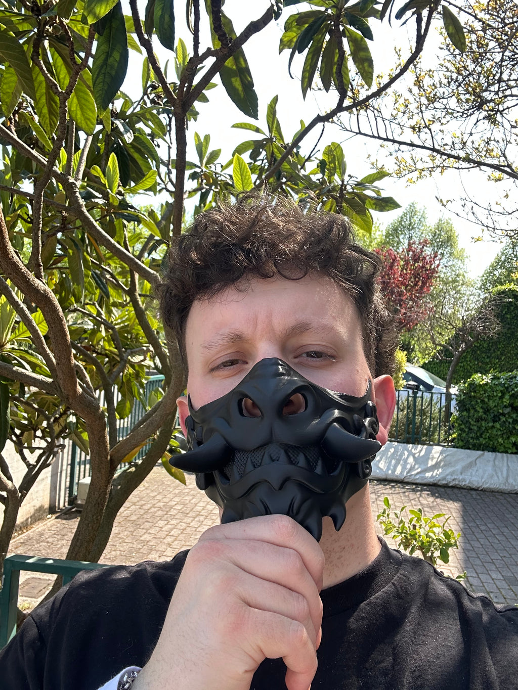 Oni Mask Black Edition