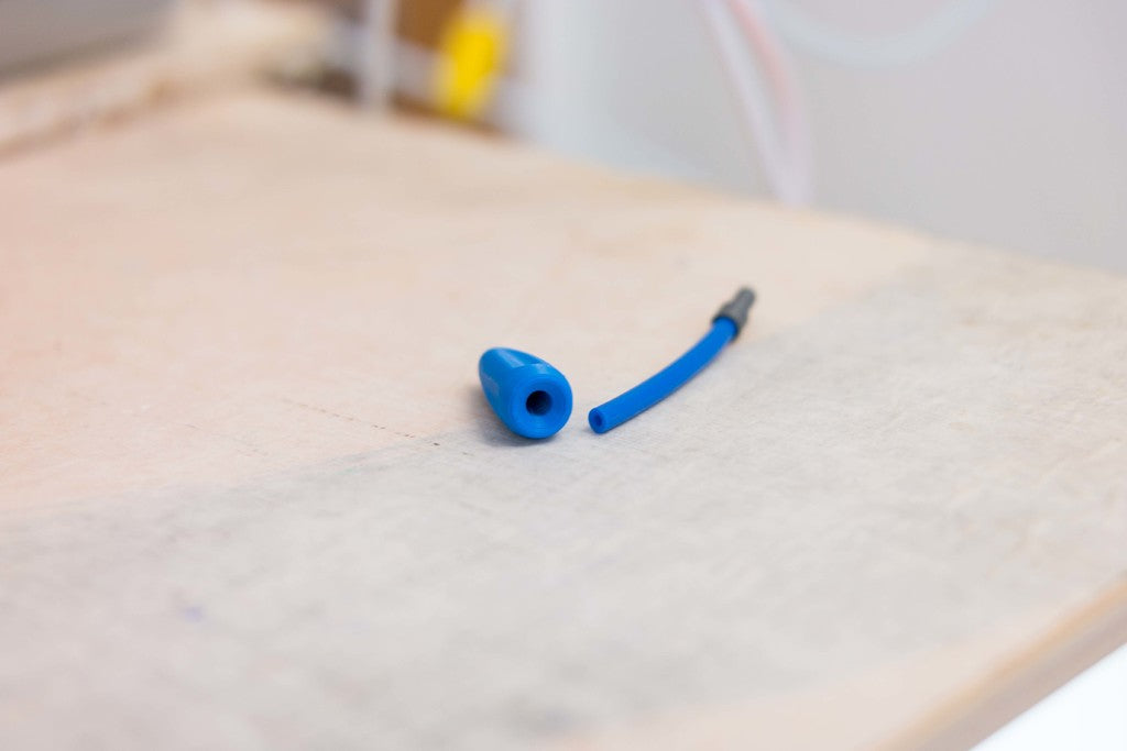PTFE tube cap to keep the filament dry + Tube Holder
