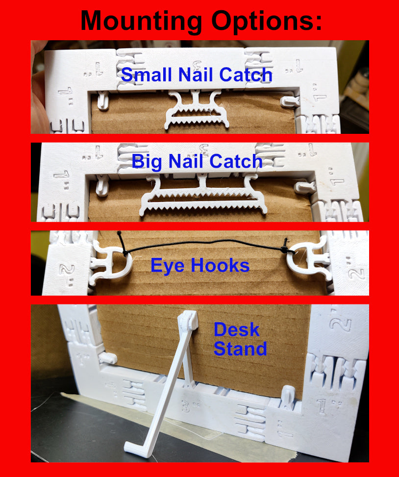 Snap-Together Modular Picture Frame