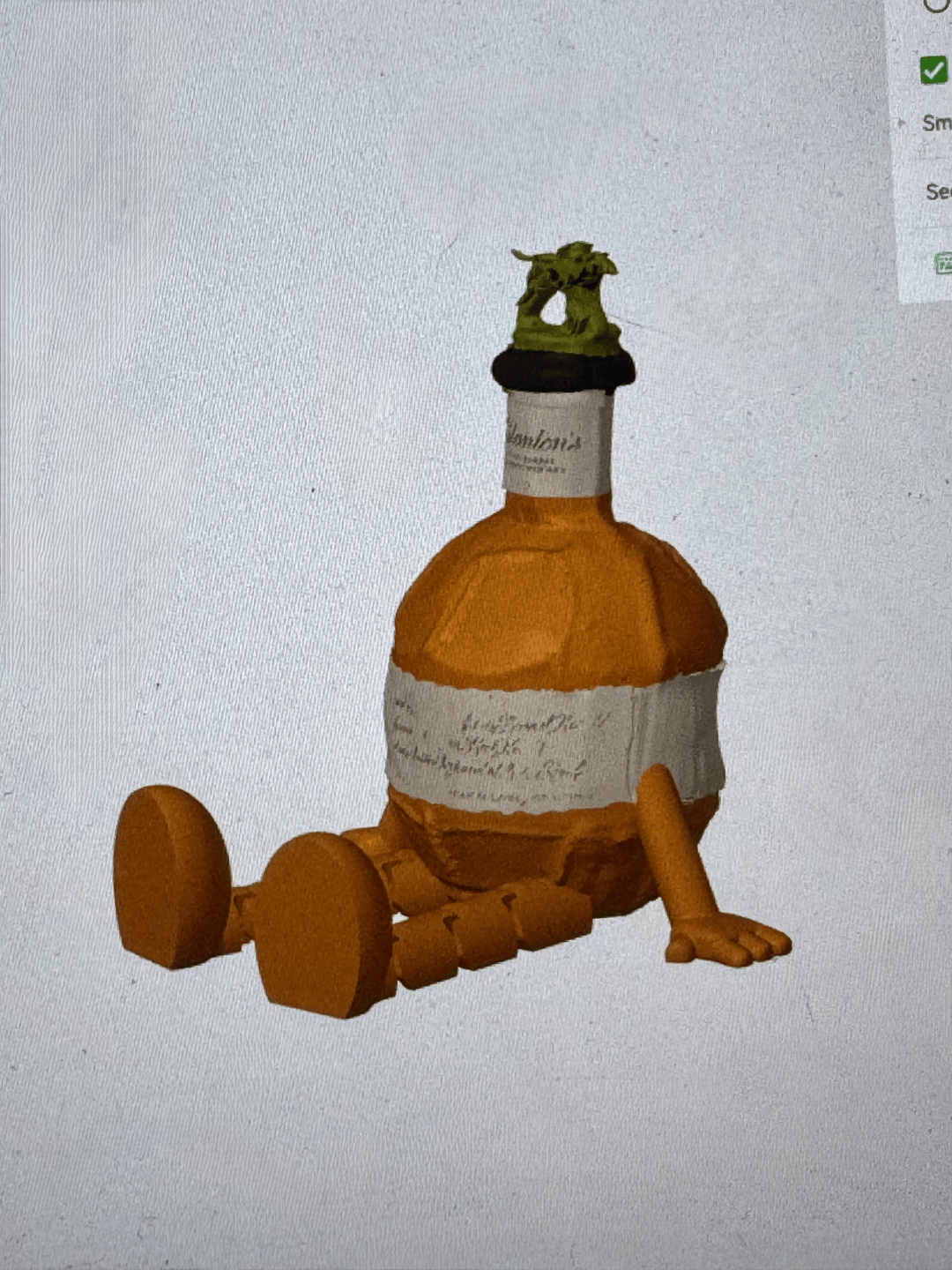 Blanton's Bourbon Whiskey Articulated Figurine