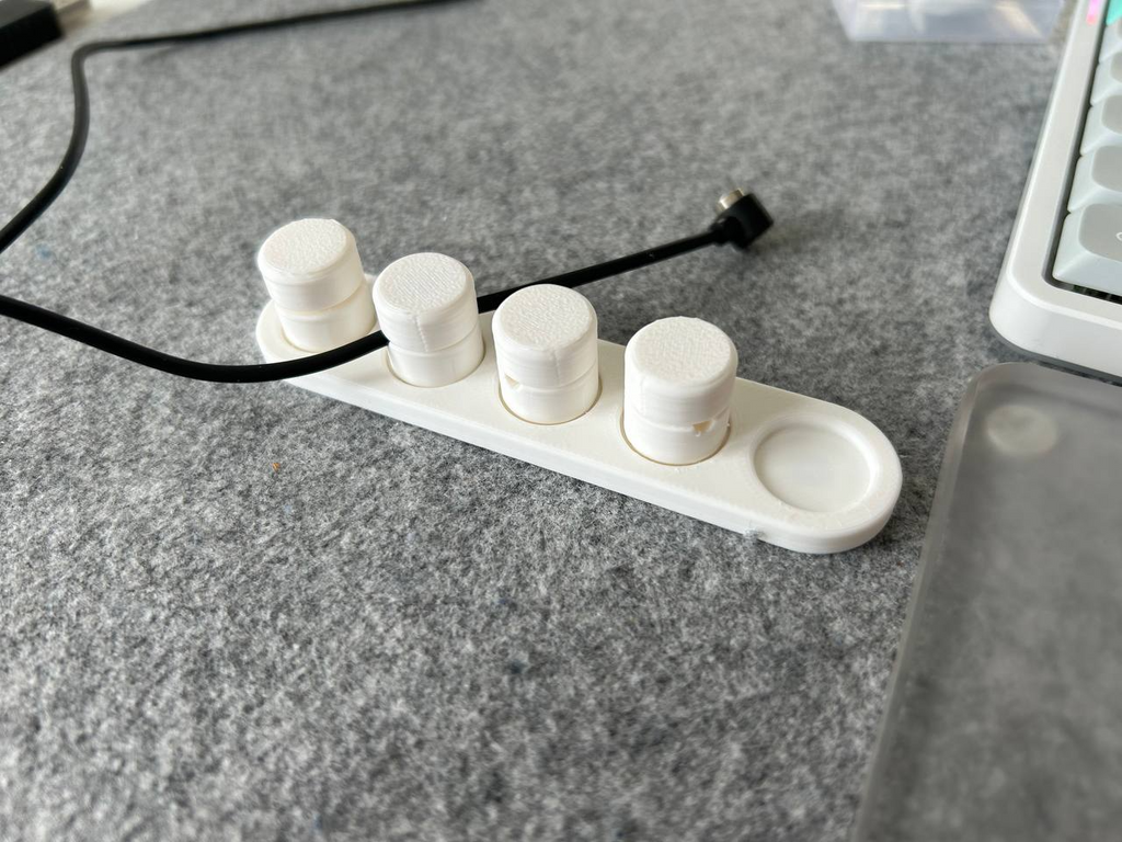 Magnetic Cable Holder / Clip / Mount / Organizer