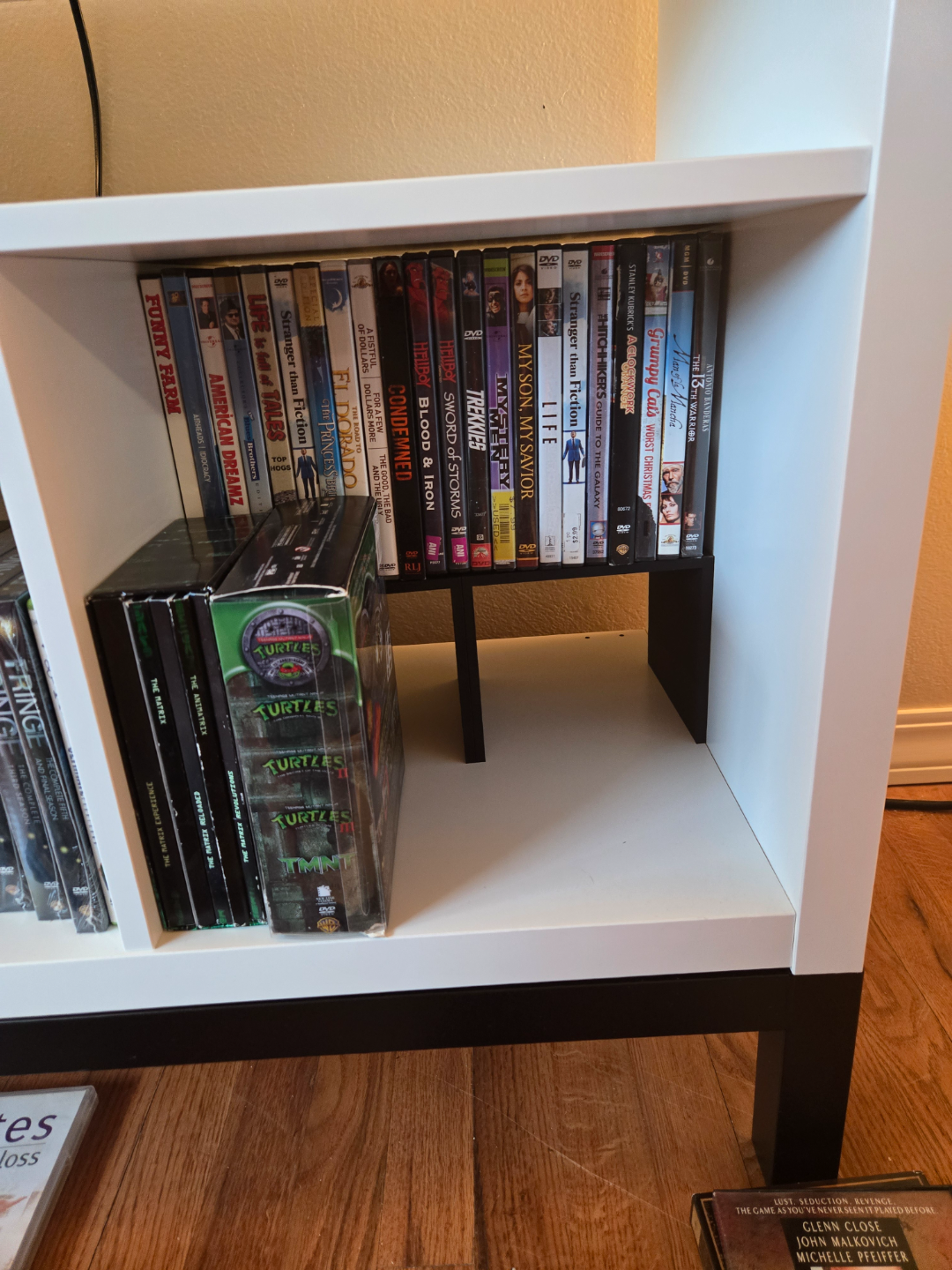 Kallax DVD Shelf