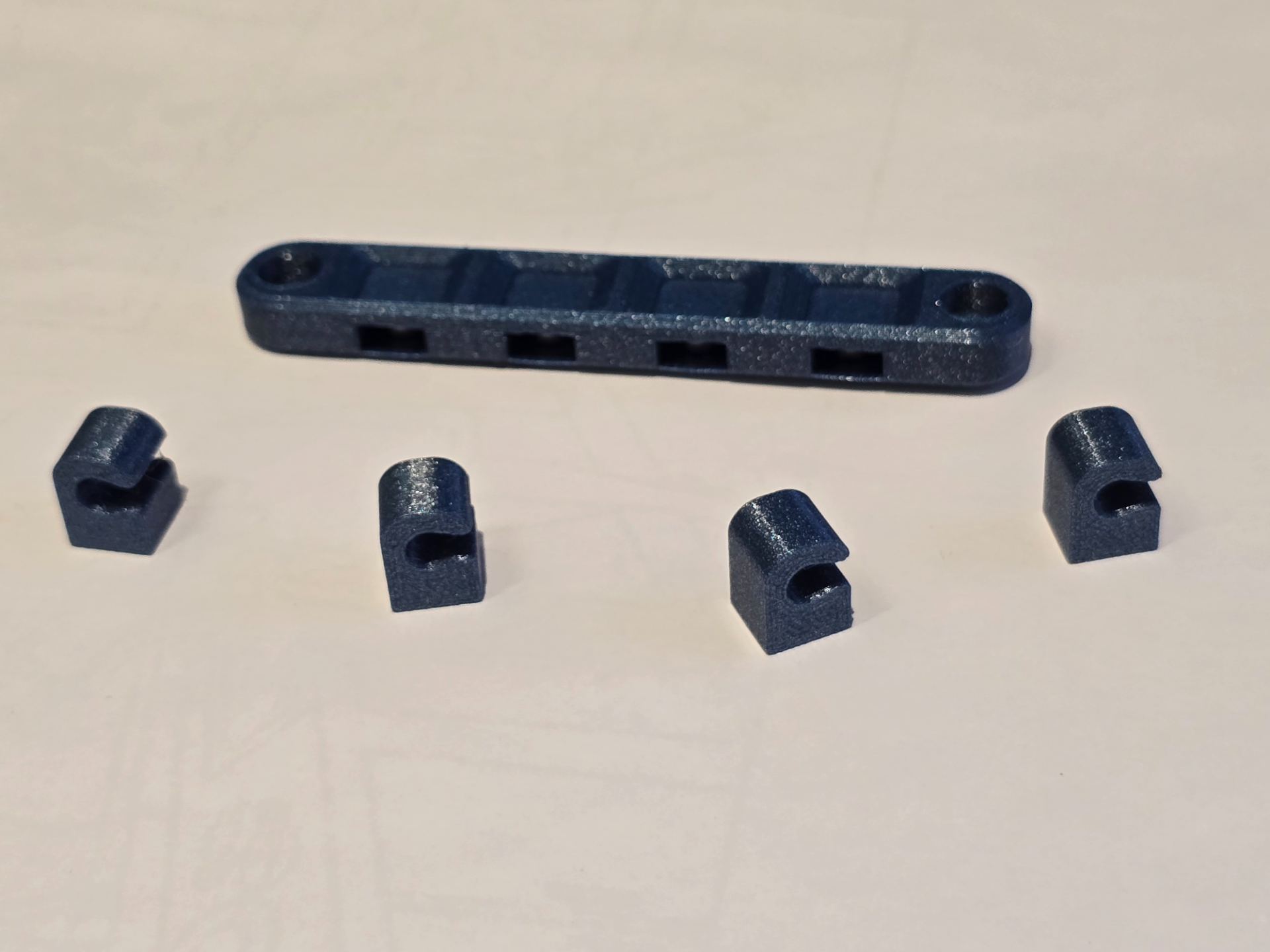 No-Glue Magnetic Cable Organizer