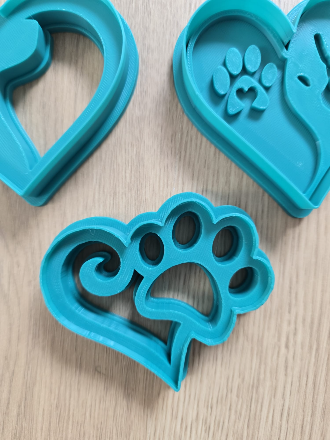Dog Love Cookie Cutter Gift Valentine Fun Dough
