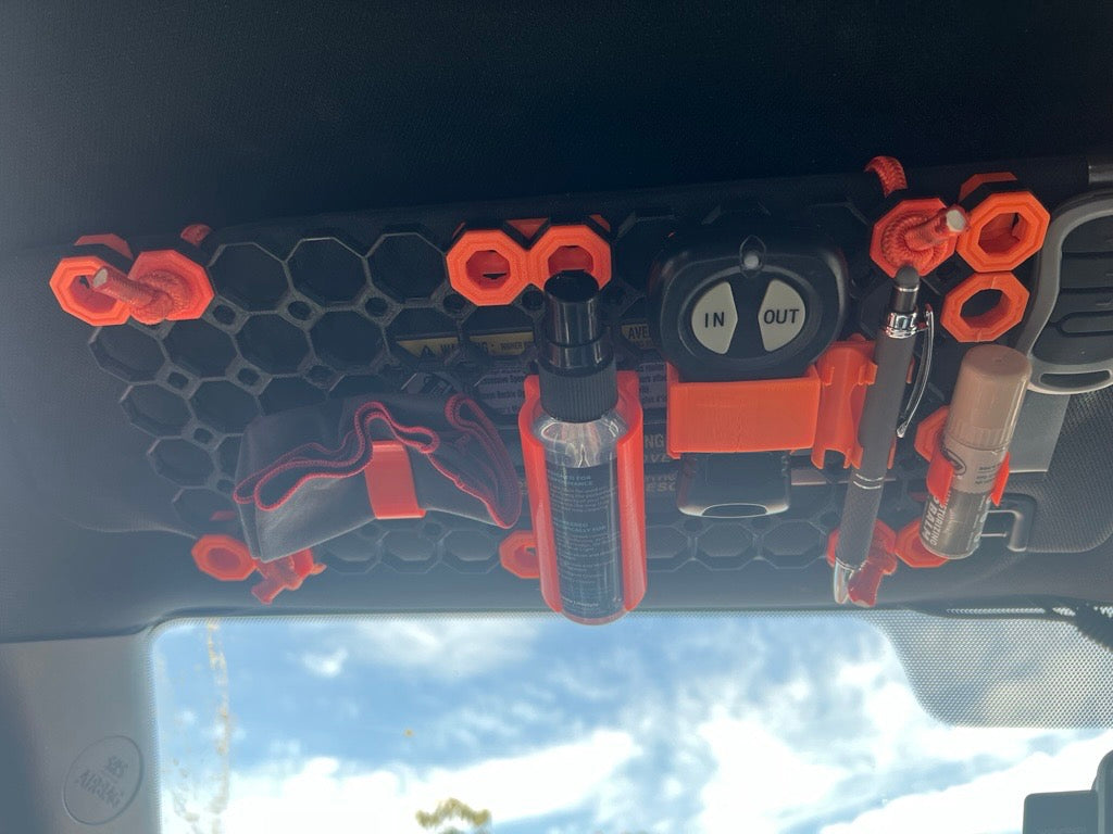 Multiboard - Sun Visor Organizer