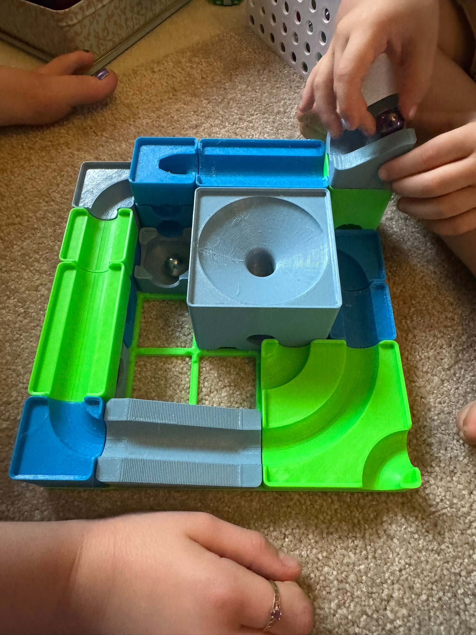 Stacking Marble Game
