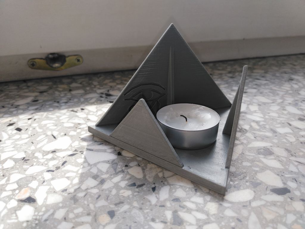 Pyramid Candle Stand
