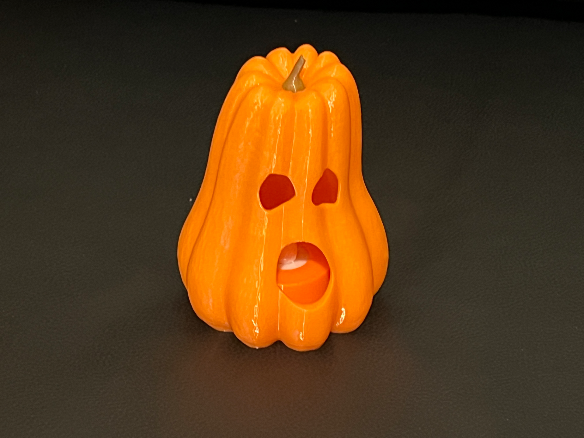 Halloween Pumpkin tea_light Lantern