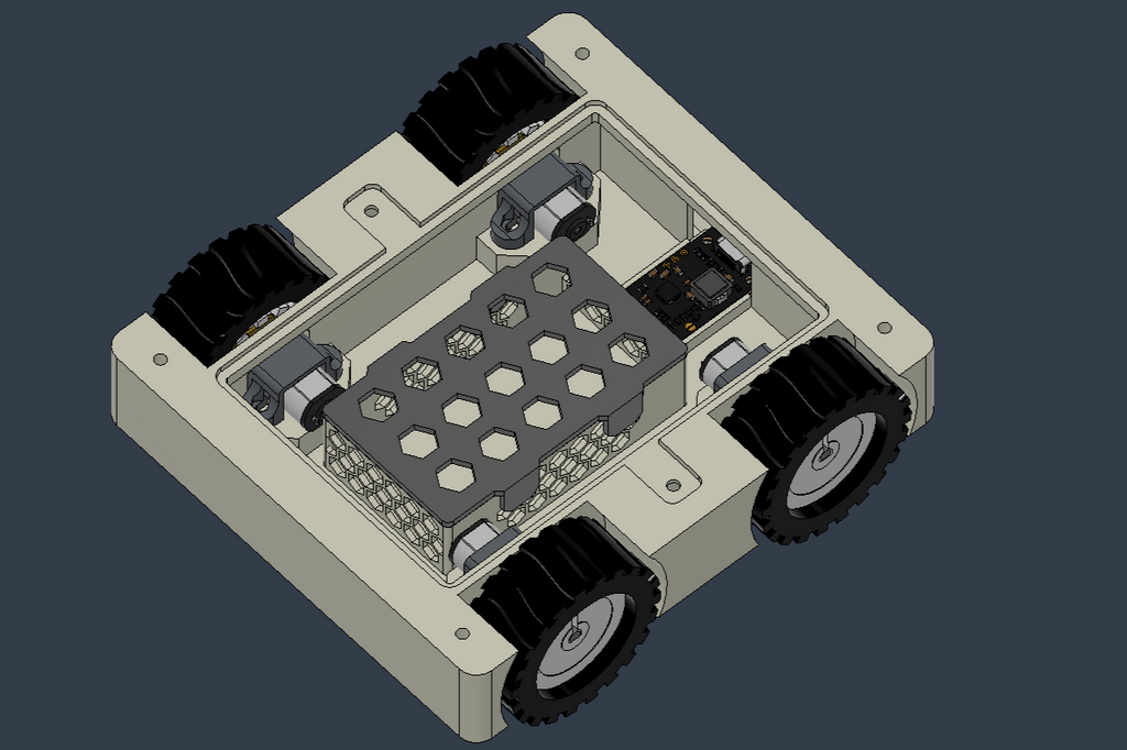 N20 Micro-Gear Robot Chassis 4WD
