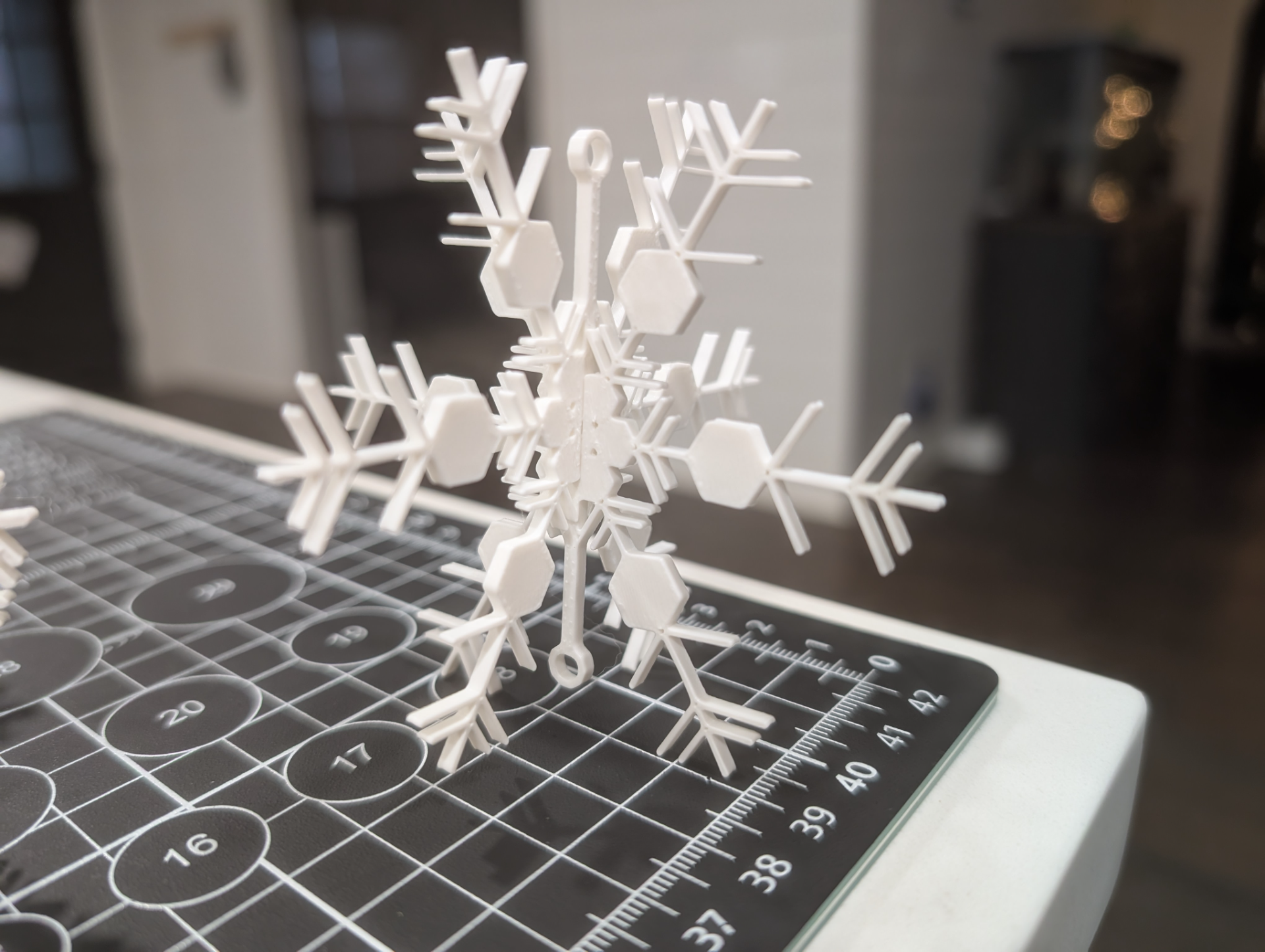 3D snowflake ornament (Set of 8 different designs)