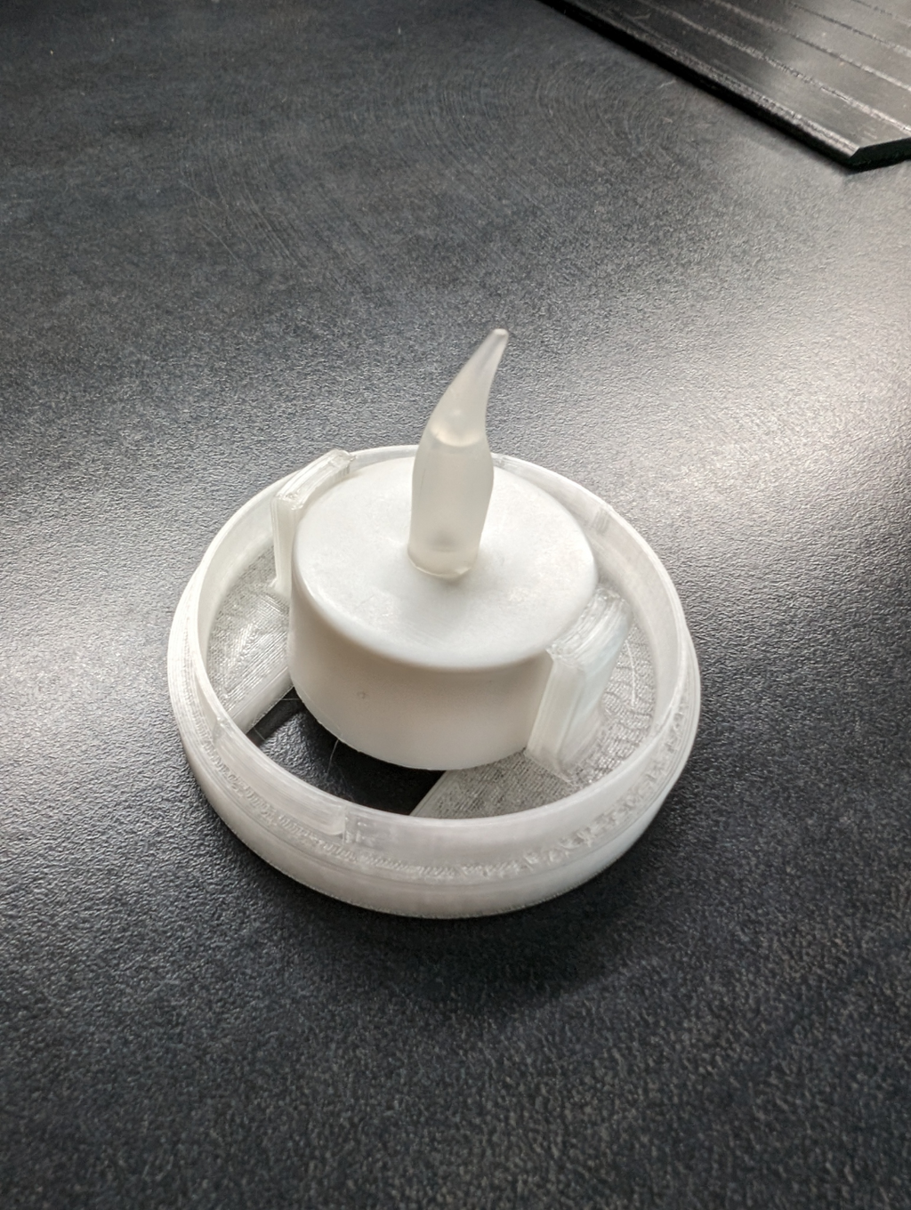 Tea Light base For Bambu Lap Led Lamp Kit 001