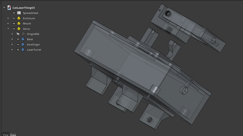 FreeCAD parametric snap-top box