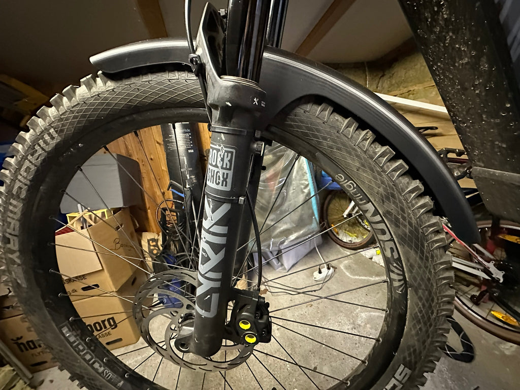 MTB Front Mudguard/Fender 29"/27.5" +Zip-Tie Mount