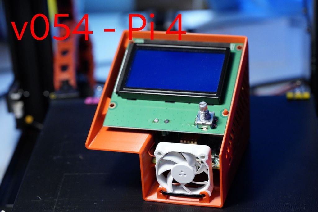 Creality Ender 3 Pro - Raspberry Pi 2/3/4 + LCD Enclosure