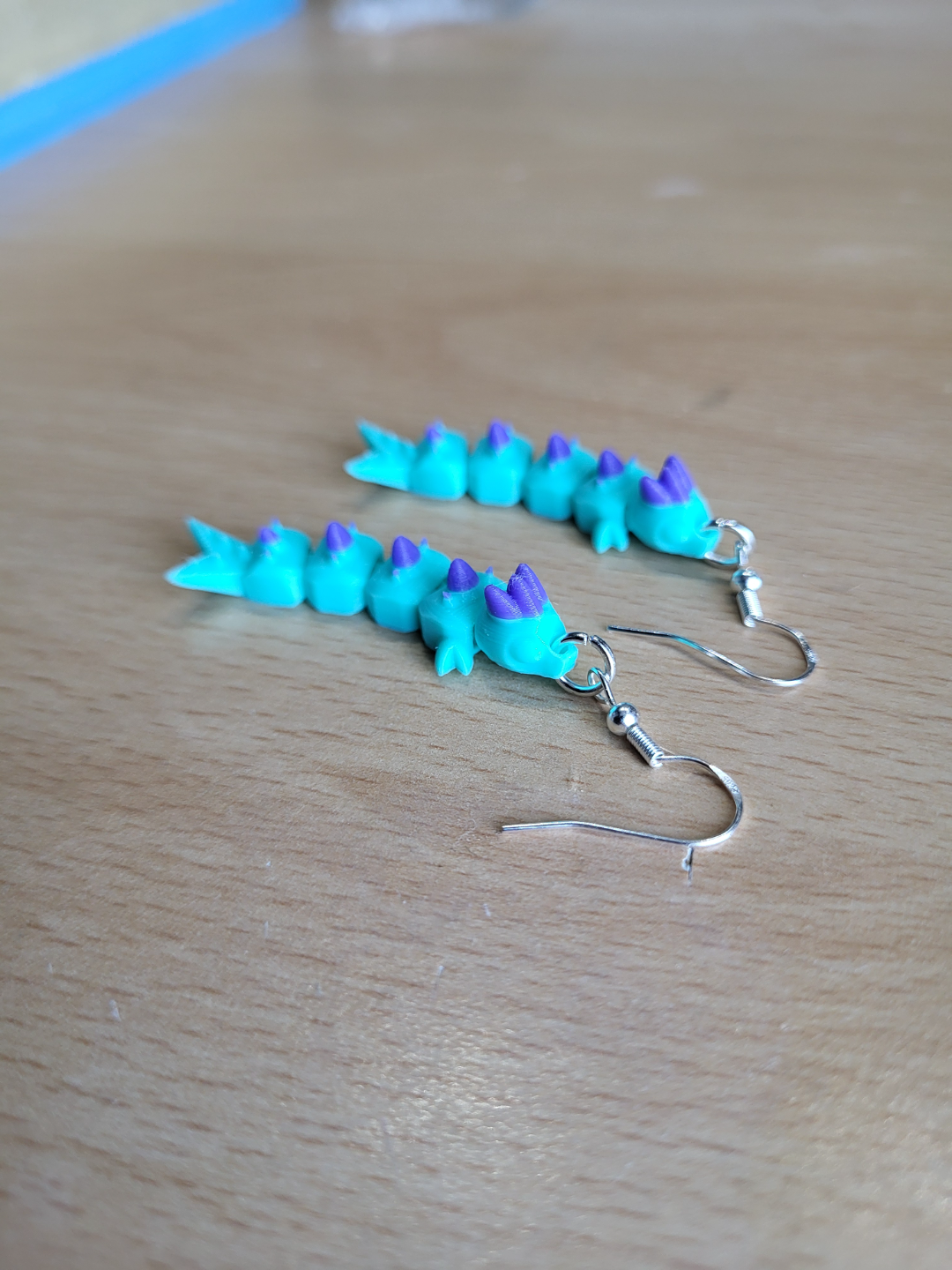flexi dragon earrings