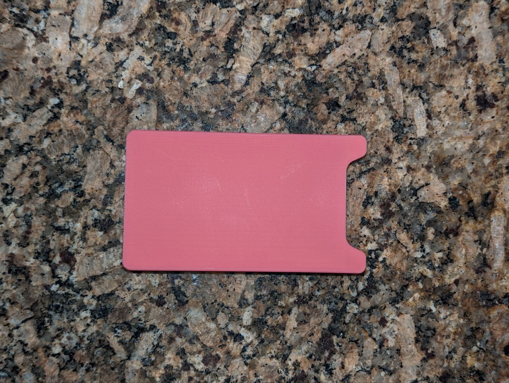 Vertical Contraceptive Birth Control Slip Case