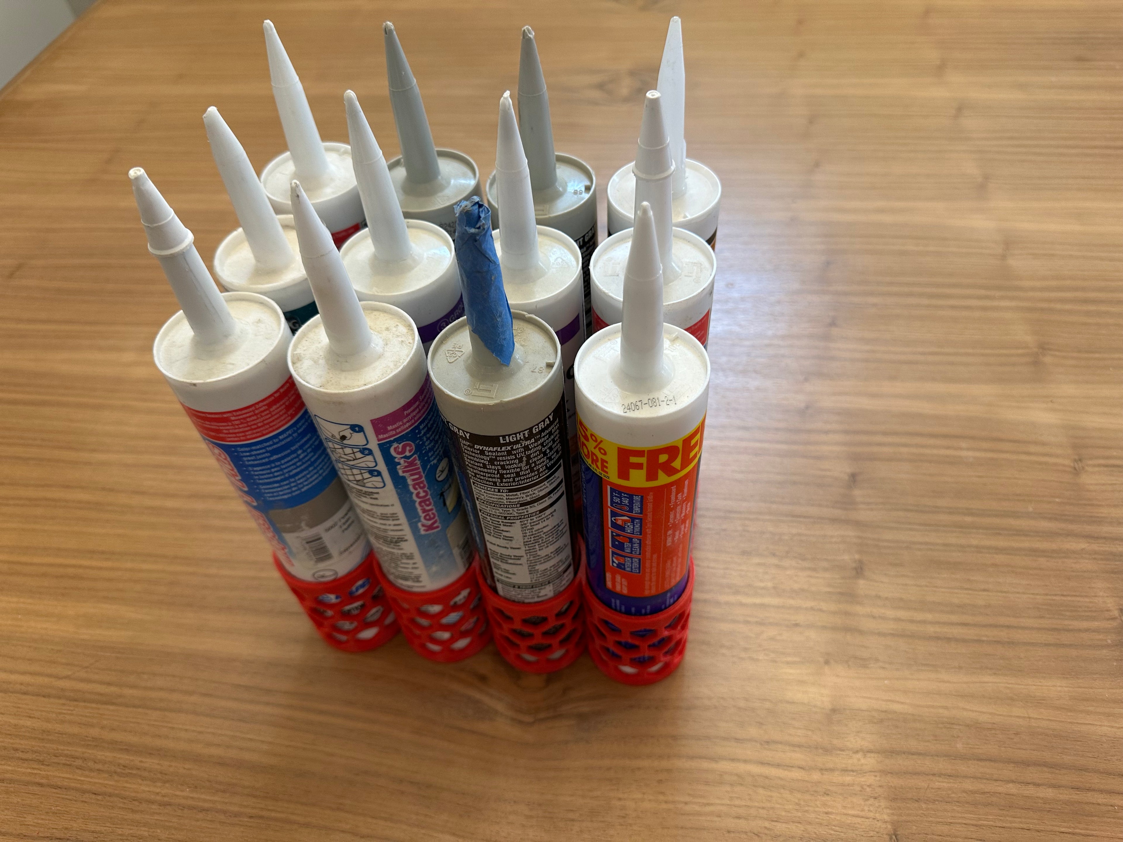 Caulk / Silicone Tube Holder - 12 Pack 10oz