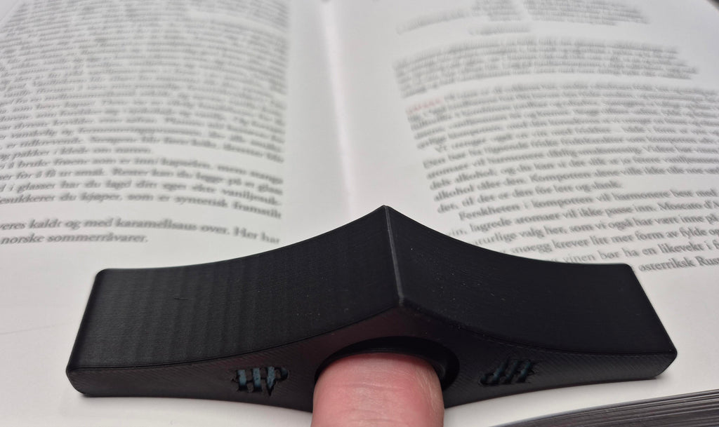 Book Page Holder – with Fidget Spinner Grip