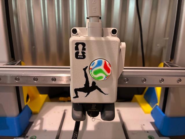 Soccer cover and extruder wheel for A1 and A1 mini