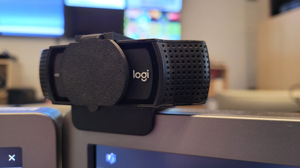 Logitech C920 privacy cover improved