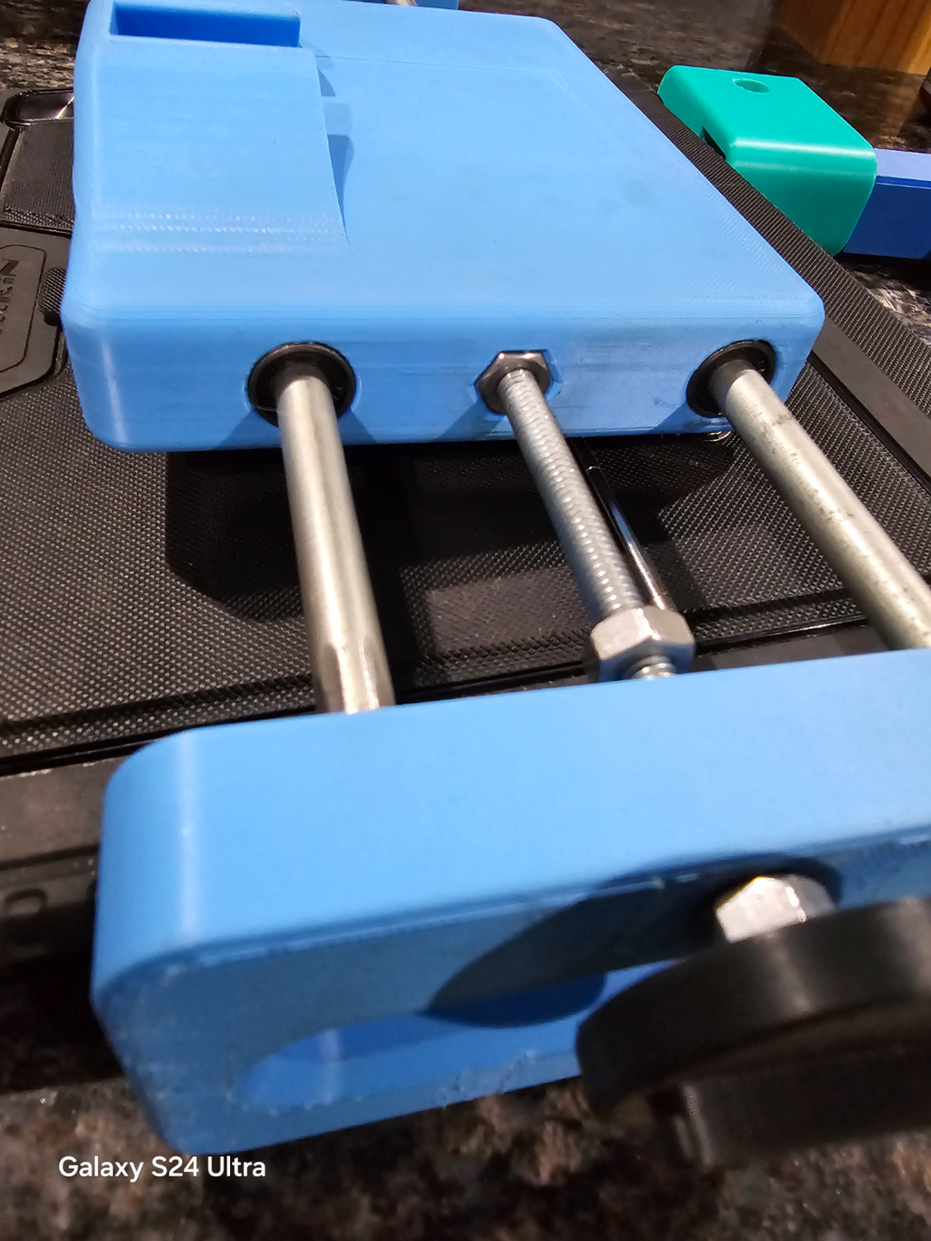 Tablet holder for headrest