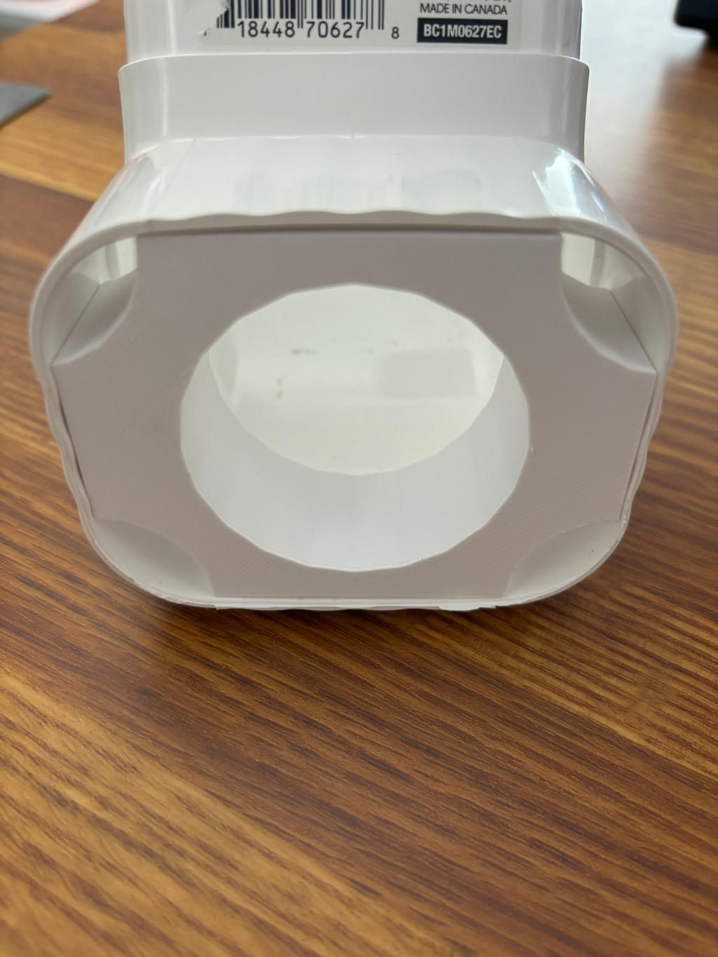 Adapter metal gutter drain to pvc downspouts
