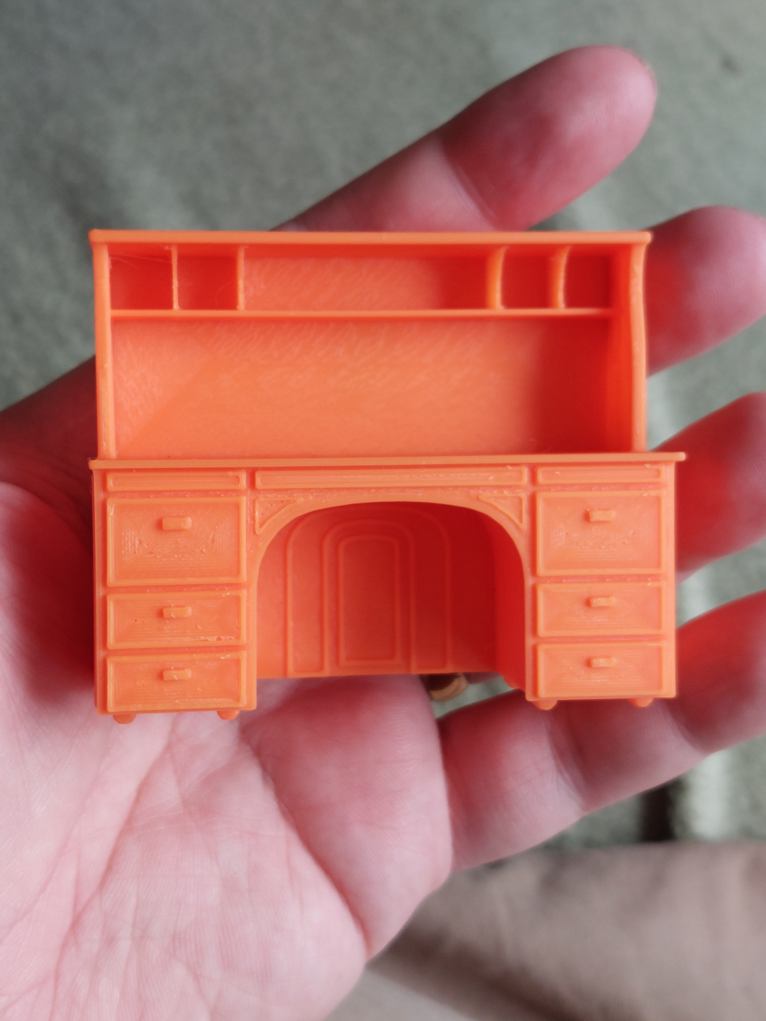 Doll House Desk Test Print