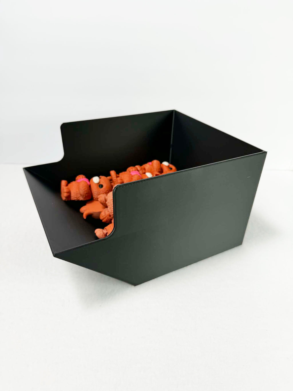 Open front retail display box