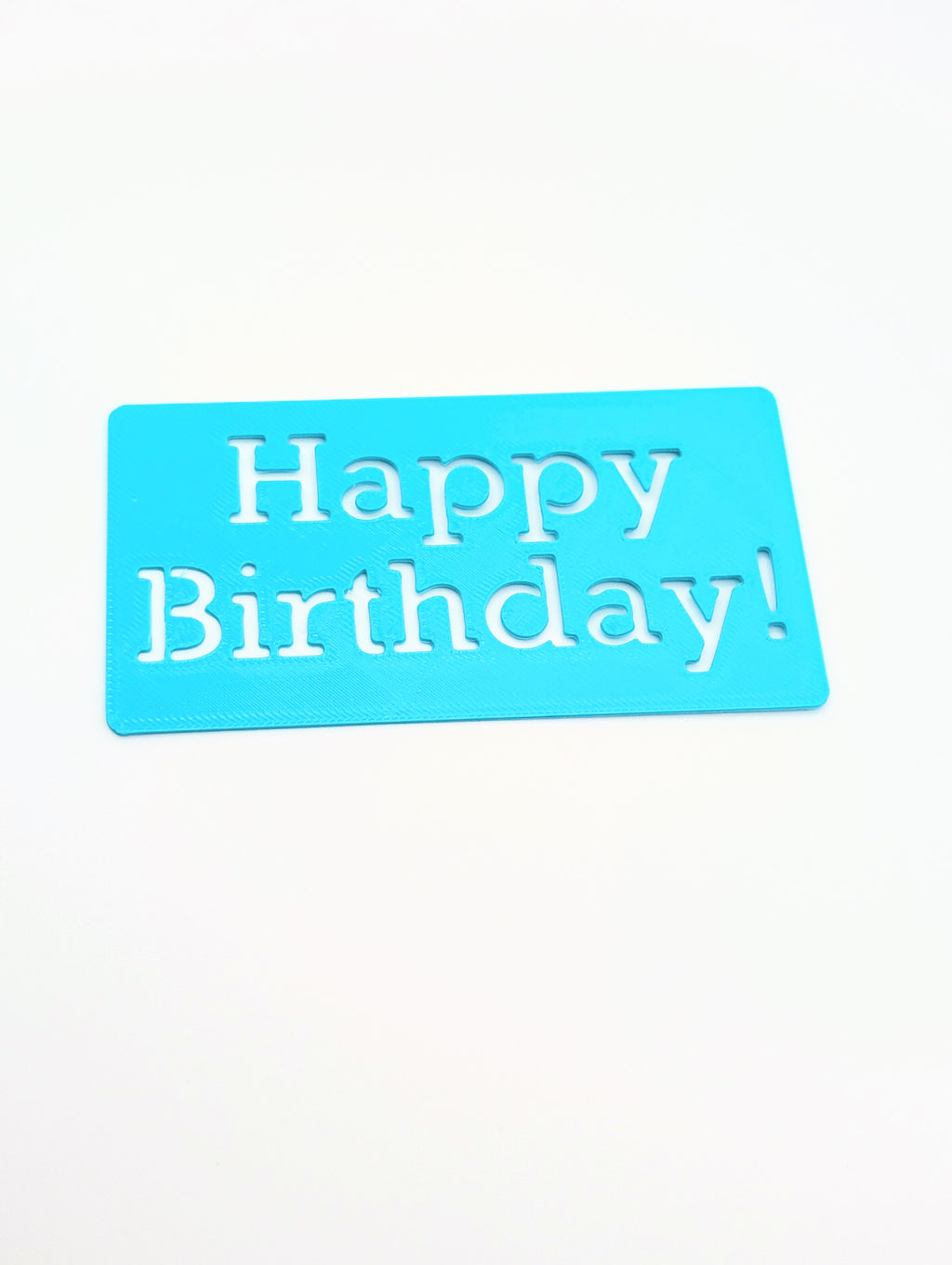 Happy Birthday Stencil, Slab Serif Font