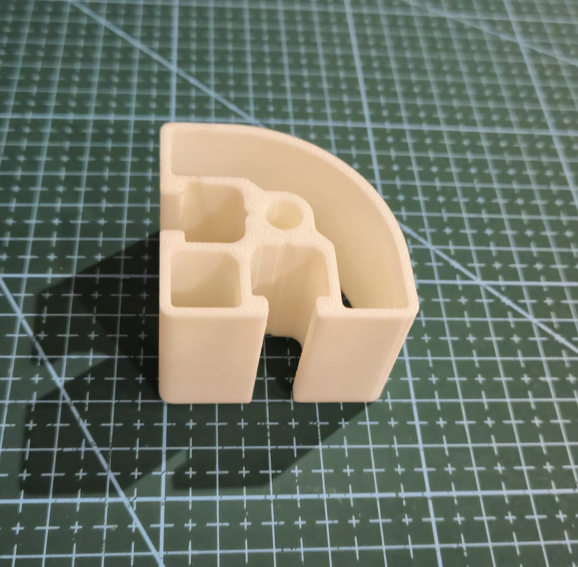 Profilo in alluminio 45x45mm curvo