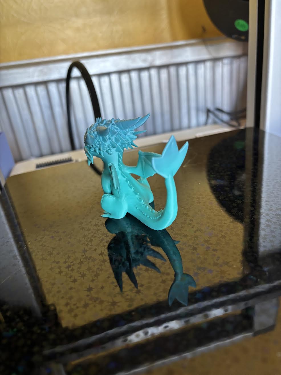 Water dragon figurine